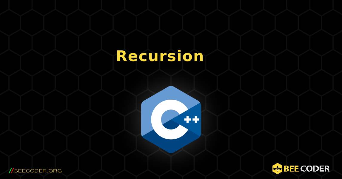 Recursion በመጠቀም ኃይልን አስሉ. C++
