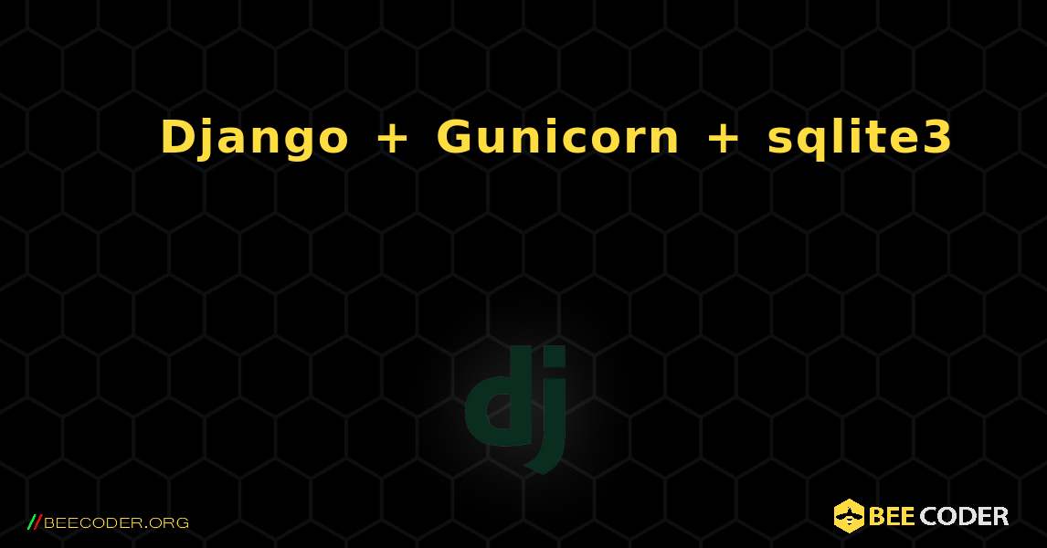 ተነባቢ ብቻ የውሂብ ጎታ Django + Gunicorn + sqlite3 ለመጻፍ በመሞከር ላይ. Django