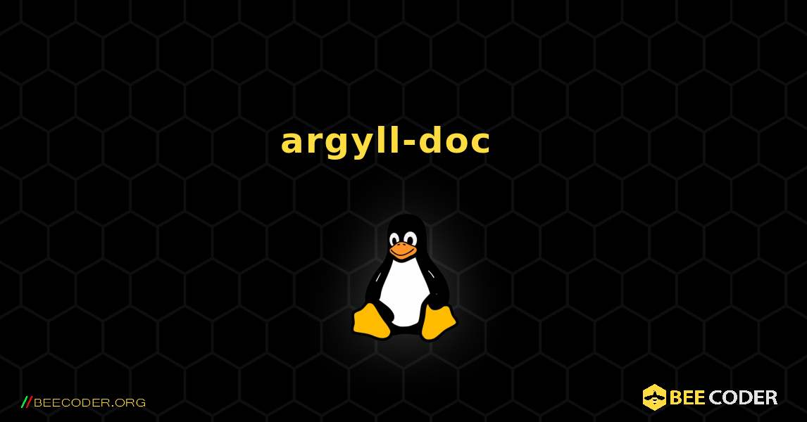 argyll-doc  እንዴት እንደሚጫን. Linux