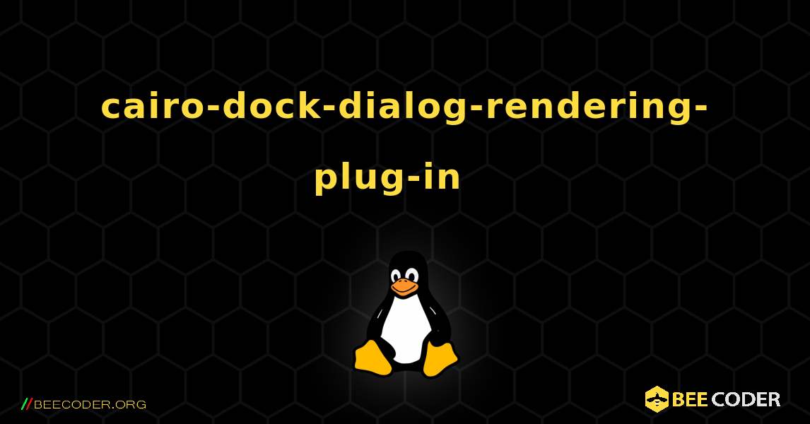 cairo-dock-dialog-rendering-plug-in  እንዴት እንደሚጫን. Linux