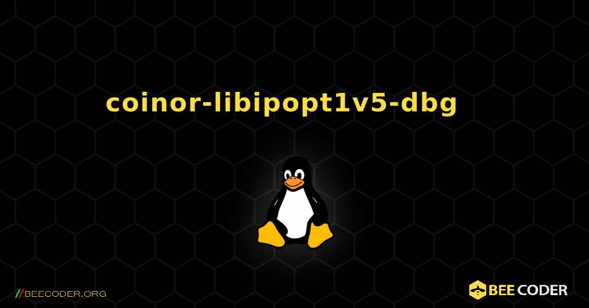 coinor-libipopt1v5-dbg  እንዴት እንደሚጫን. Linux