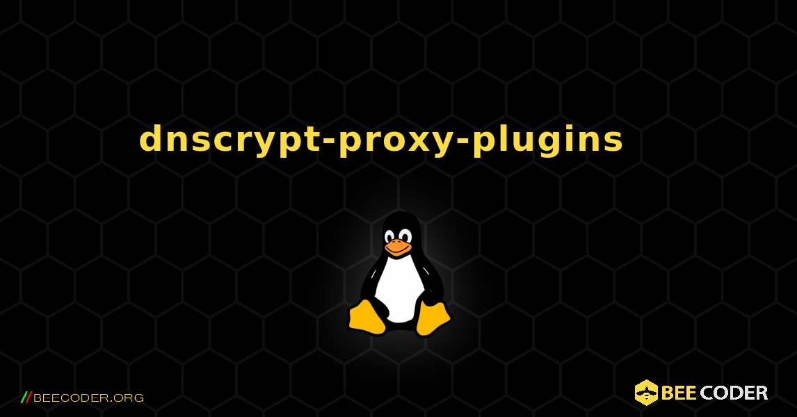 dnscrypt-proxy-plugins  እንዴት እንደሚጫን. Linux