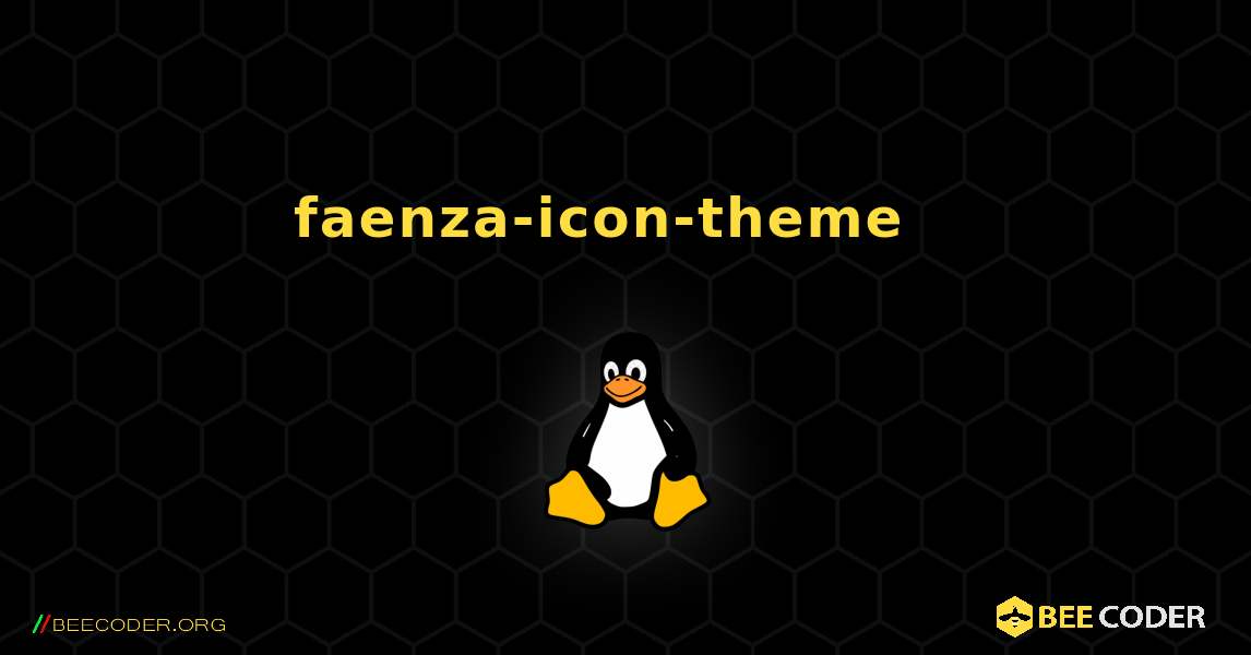 faenza-icon-theme  እንዴት እንደሚጫን. Linux