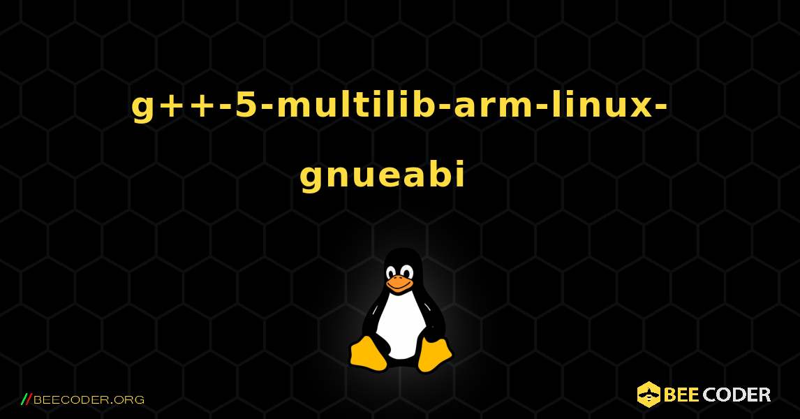 g++-5-multilib-arm-linux-gnueabi  እንዴት እንደሚጫን. Linux