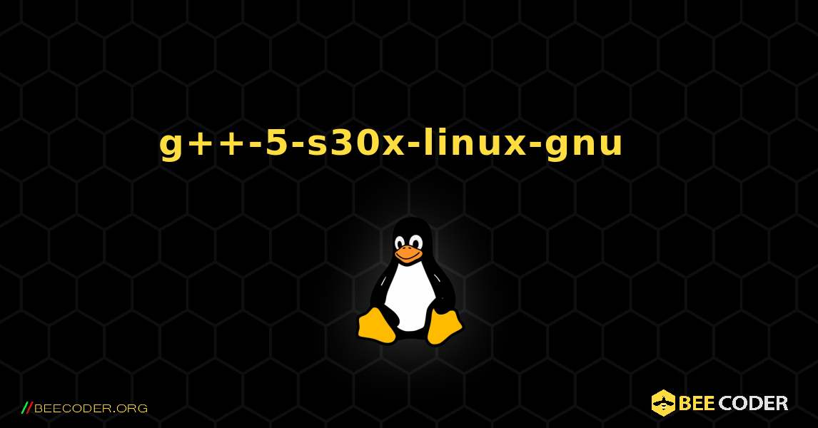 g++-5-s30x-linux-gnu  እንዴት እንደሚጫን. Linux