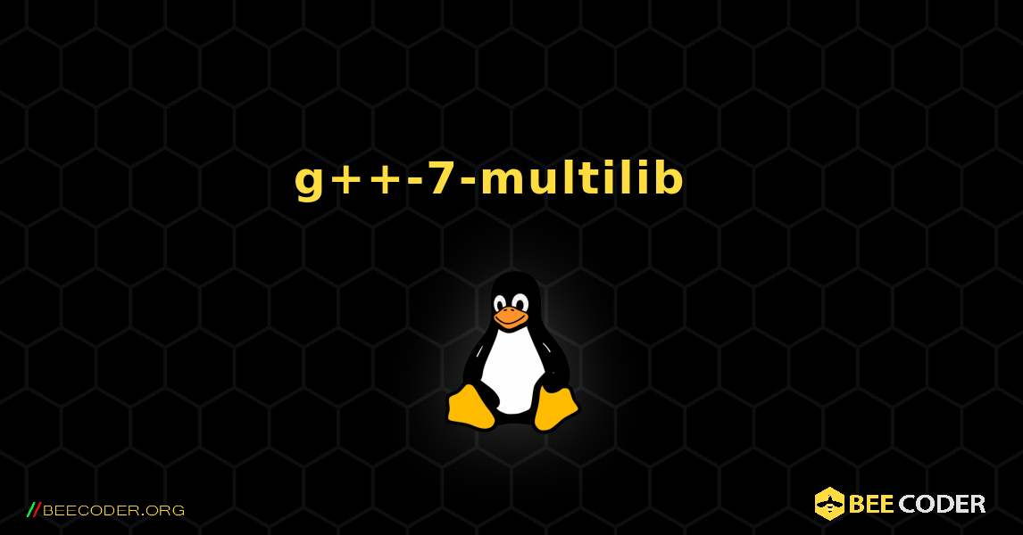 g++-7-multilib  እንዴት እንደሚጫን. Linux