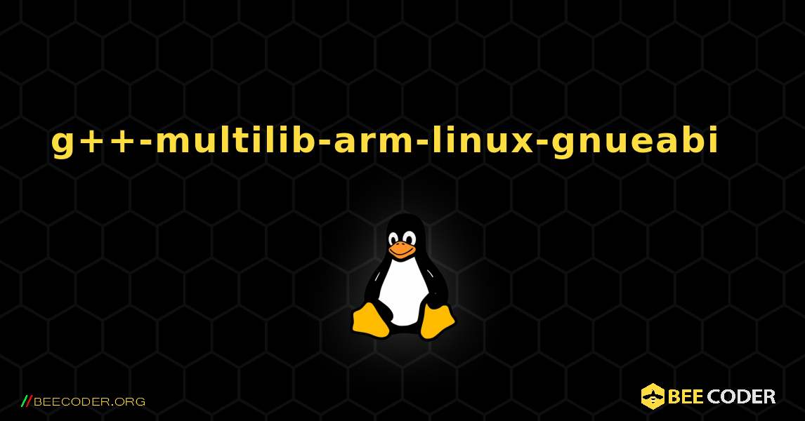 g++-multilib-arm-linux-gnueabi  እንዴት እንደሚጫን. Linux