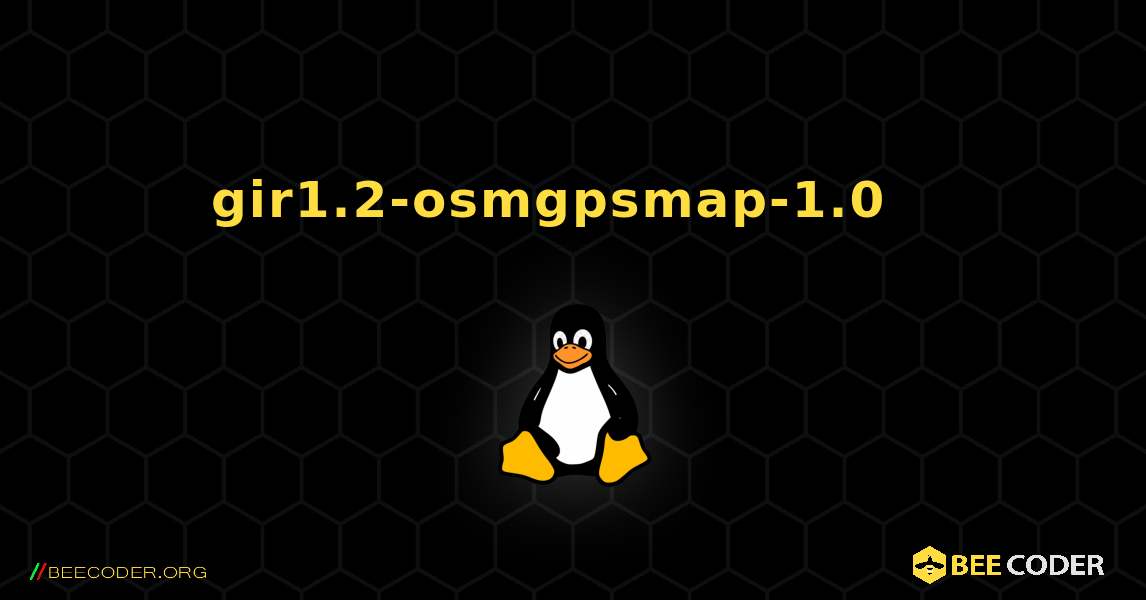 gir1.2-osmgpsmap-1.0  እንዴት እንደሚጫን. Linux