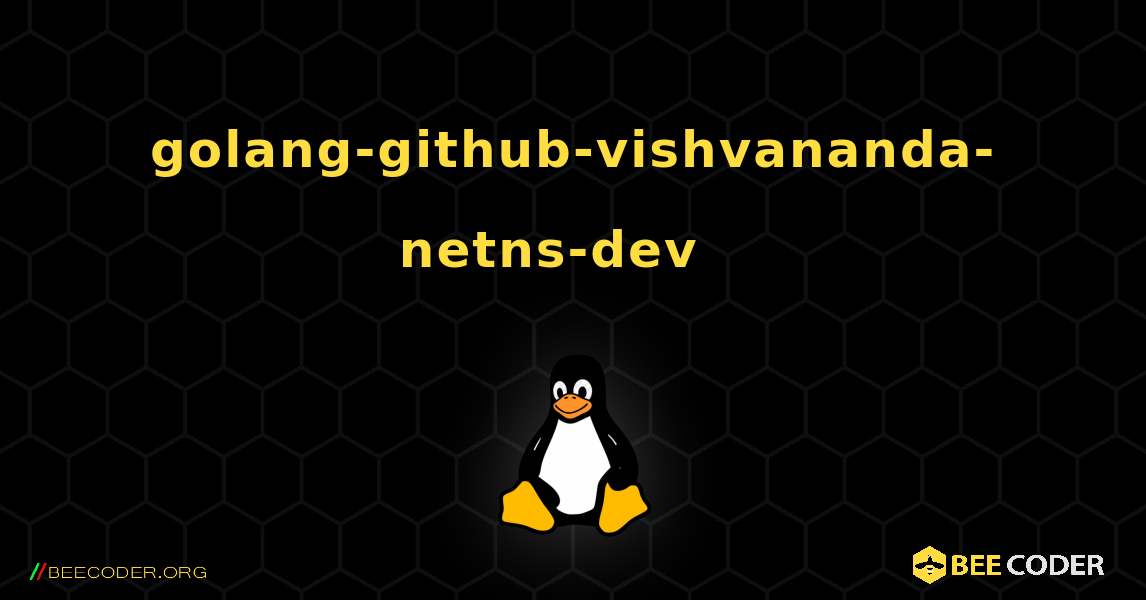 golang-github-vishvananda-netns-dev  እንዴት እንደሚጫን. Linux
