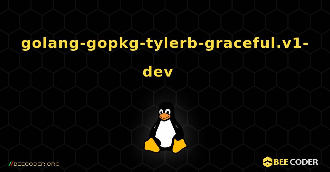 golang-gopkg-tylerb-graceful.v1-dev  እንዴት እንደሚጫን. Linux