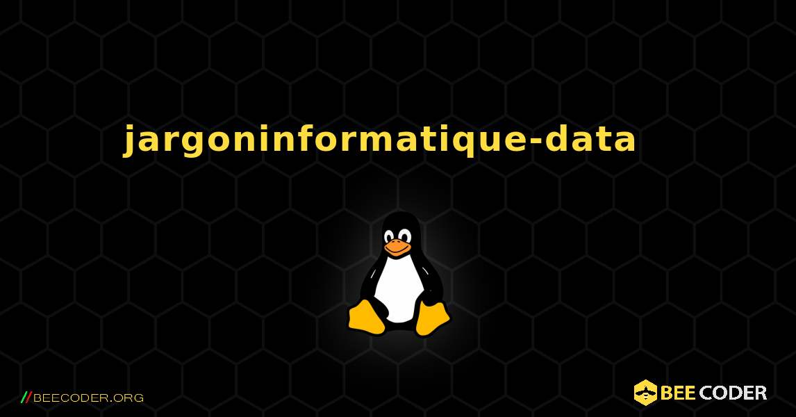 jargoninformatique-data  እንዴት እንደሚጫን. Linux