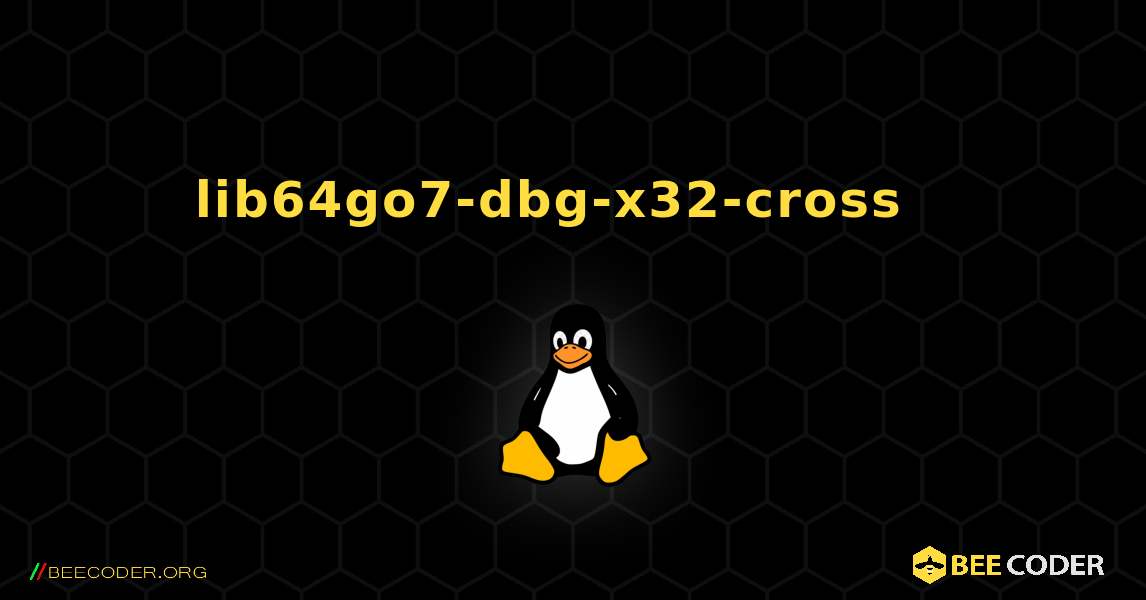 lib64go7-dbg-x32-cross  እንዴት እንደሚጫን. Linux