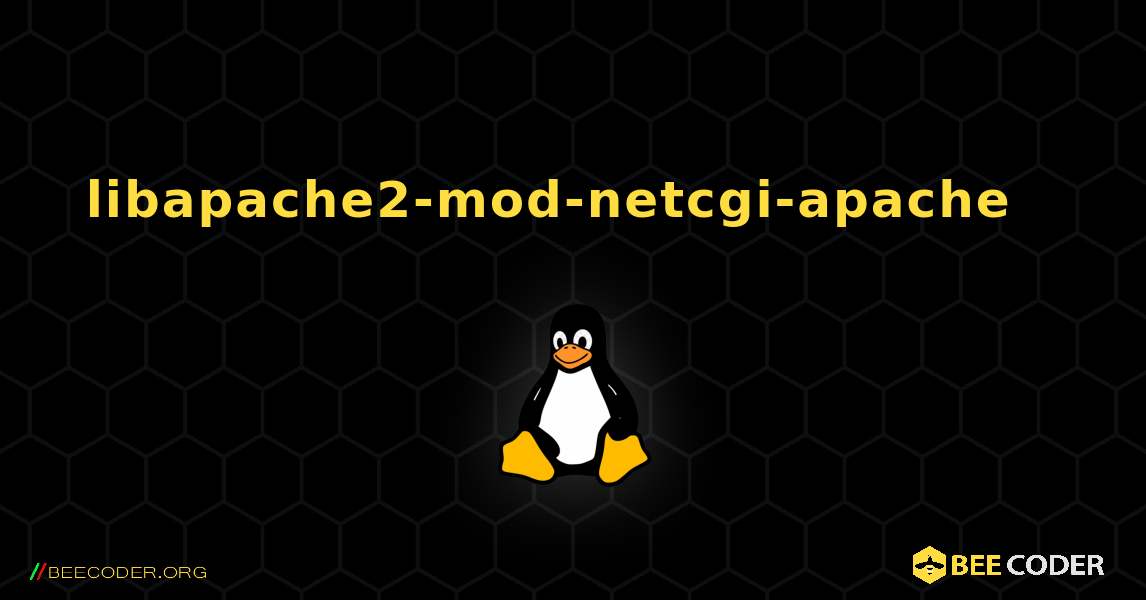 libapache2-mod-netcgi-apache  እንዴት እንደሚጫን. Linux