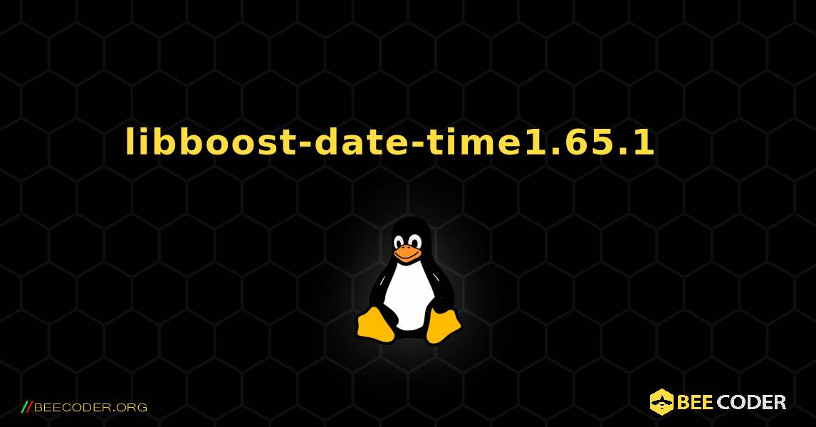 libboost-date-time1.65.1  እንዴት እንደሚጫን. Linux