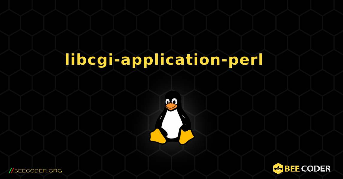 libcgi-application-perl  እንዴት እንደሚጫን. Linux
