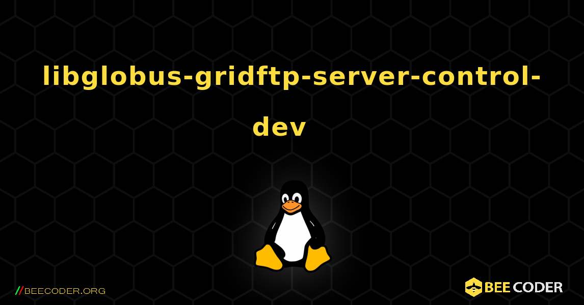 libglobus-gridftp-server-control-dev  እንዴት እንደሚጫን. Linux