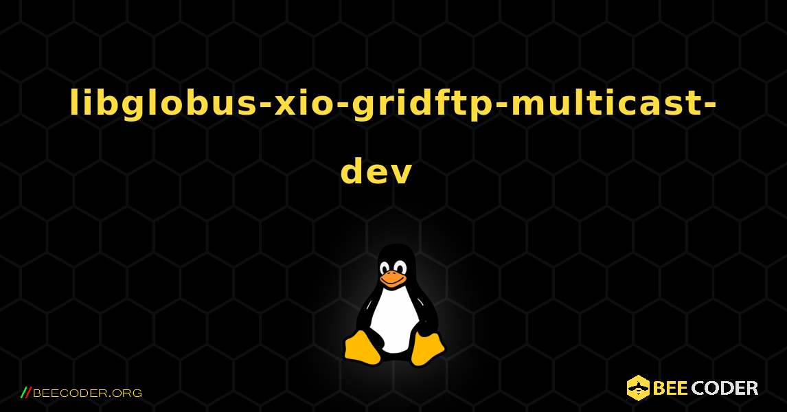 libglobus-xio-gridftp-multicast-dev  እንዴት እንደሚጫን. Linux
