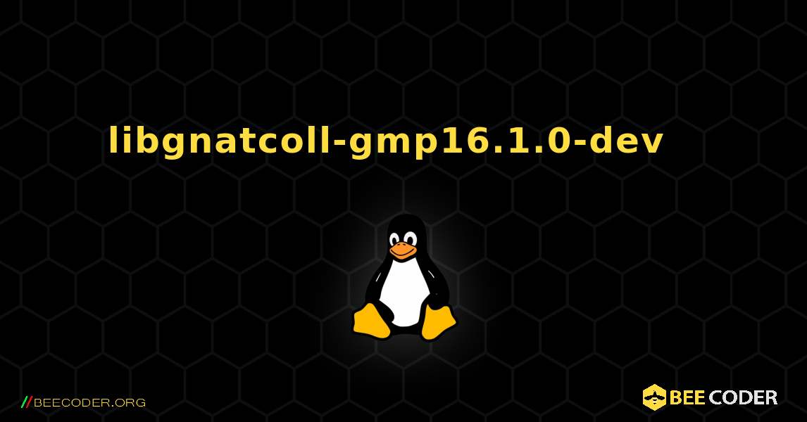 libgnatcoll-gmp16.1.0-dev  እንዴት እንደሚጫን. Linux