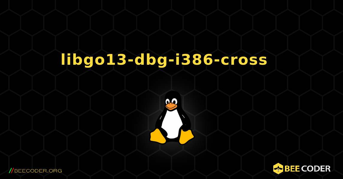 libgo13-dbg-i386-cross  እንዴት እንደሚጫን. Linux