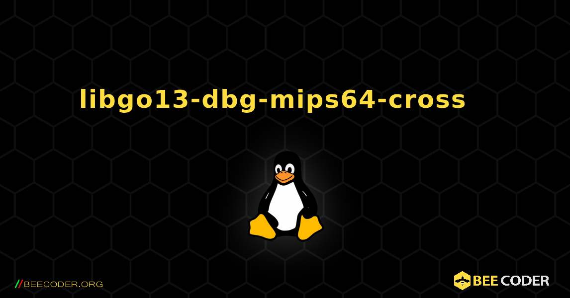libgo13-dbg-mips64-cross  እንዴት እንደሚጫን. Linux