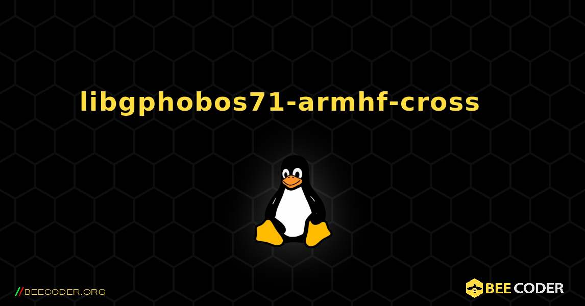 libgphobos71-armhf-cross  እንዴት እንደሚጫን. Linux