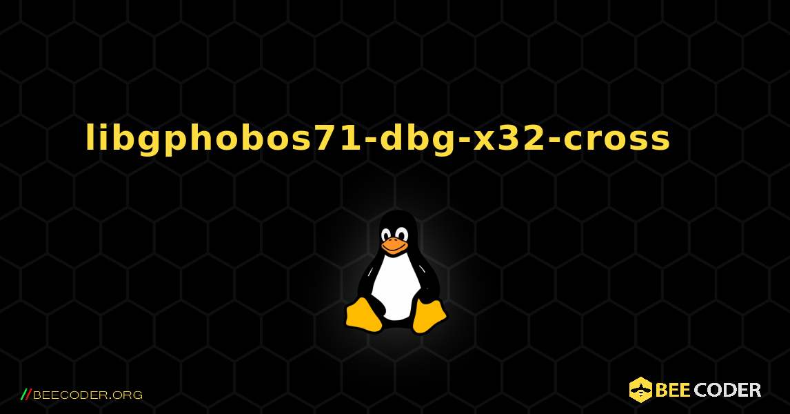 libgphobos71-dbg-x32-cross  እንዴት እንደሚጫን. Linux