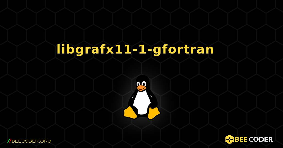 libgrafx11-1-gfortran  እንዴት እንደሚጫን. Linux