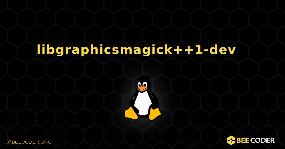 libgraphicsmagick++1-dev  እንዴት እንደሚጫን. Linux