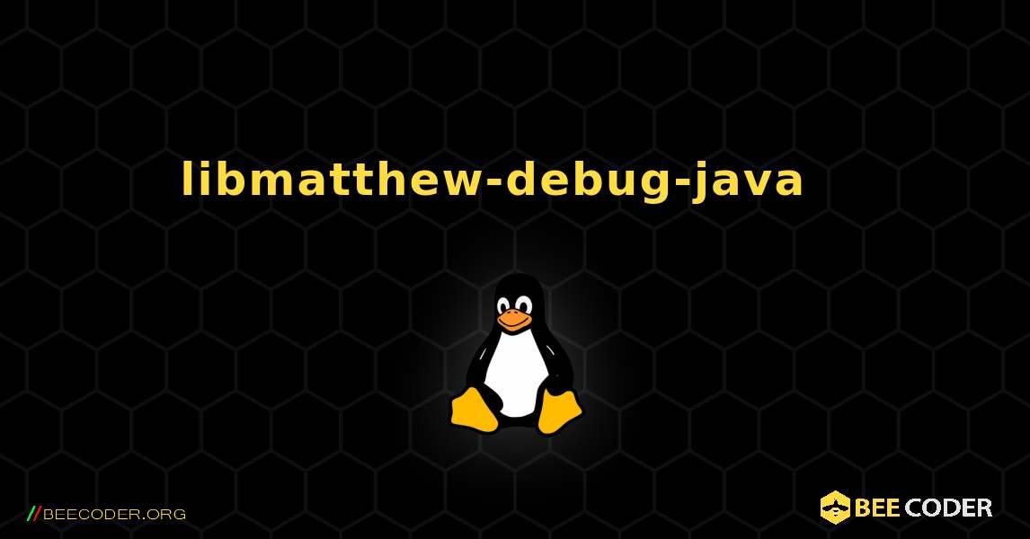 libmatthew-debug-java  እንዴት እንደሚጫን. Linux