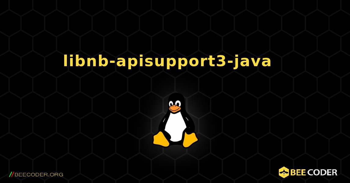 libnb-apisupport3-java  እንዴት እንደሚጫን. Linux
