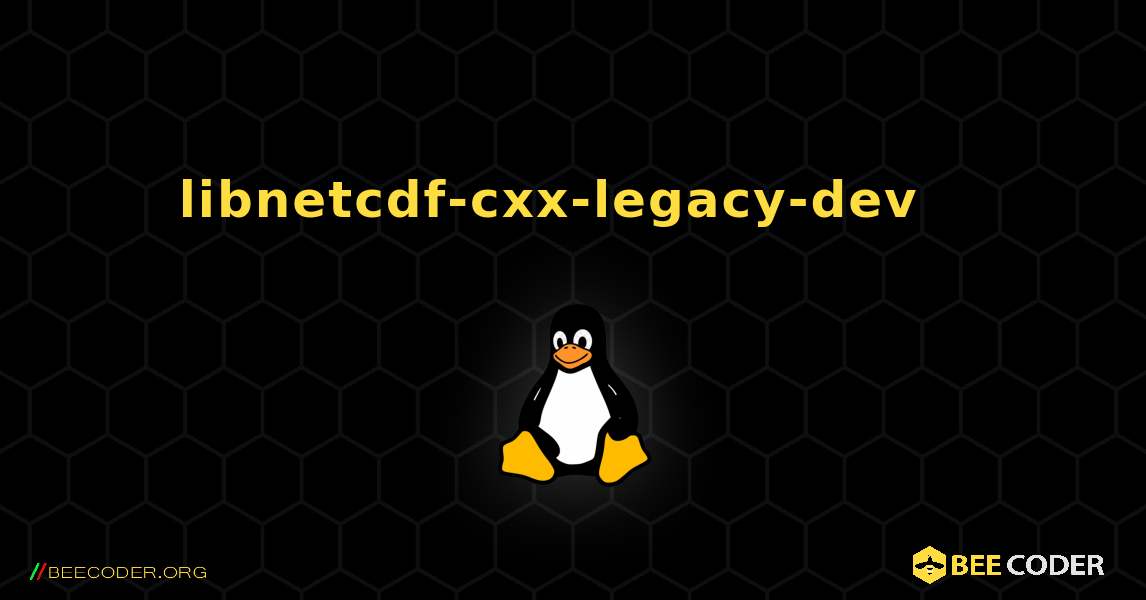 libnetcdf-cxx-legacy-dev  እንዴት እንደሚጫን. Linux