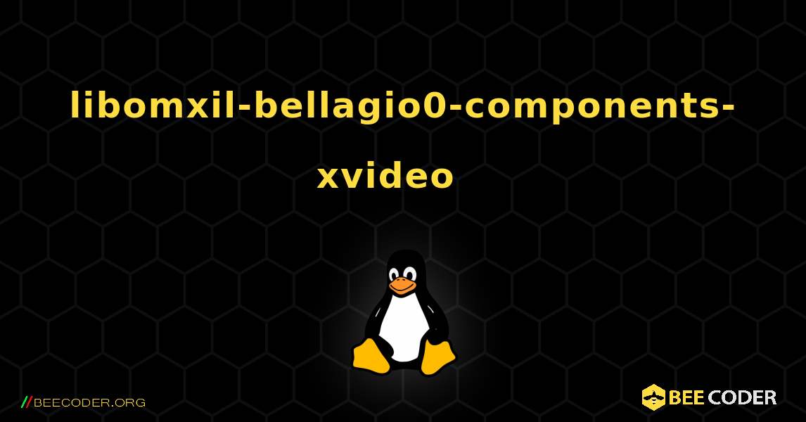 libomxil-bellagio0-components-xvideo  እንዴት እንደሚጫን. Linux