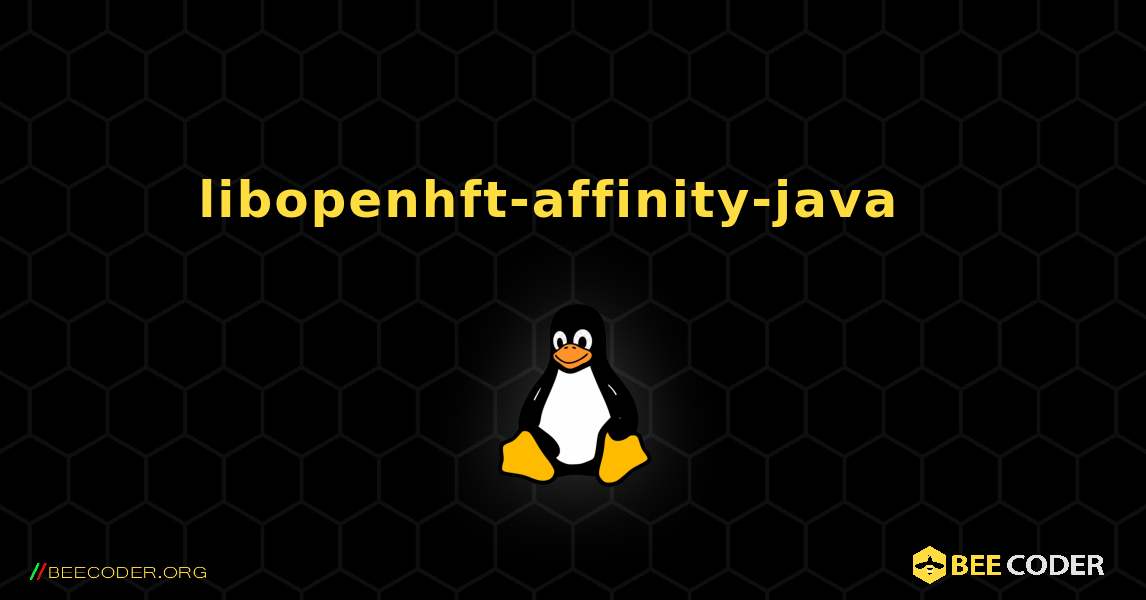 libopenhft-affinity-java  እንዴት እንደሚጫን. Linux