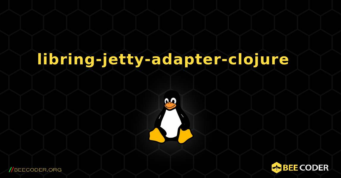 libring-jetty-adapter-clojure  እንዴት እንደሚጫን. Linux