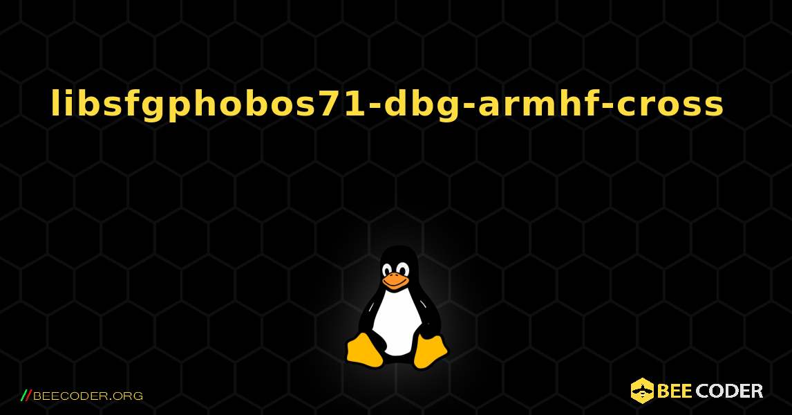 libsfgphobos71-dbg-armhf-cross  እንዴት እንደሚጫን. Linux