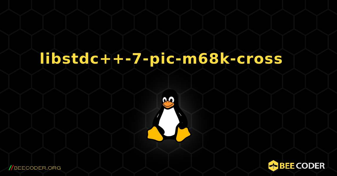 libstdc++-7-pic-m68k-cross  እንዴት እንደሚጫን. Linux