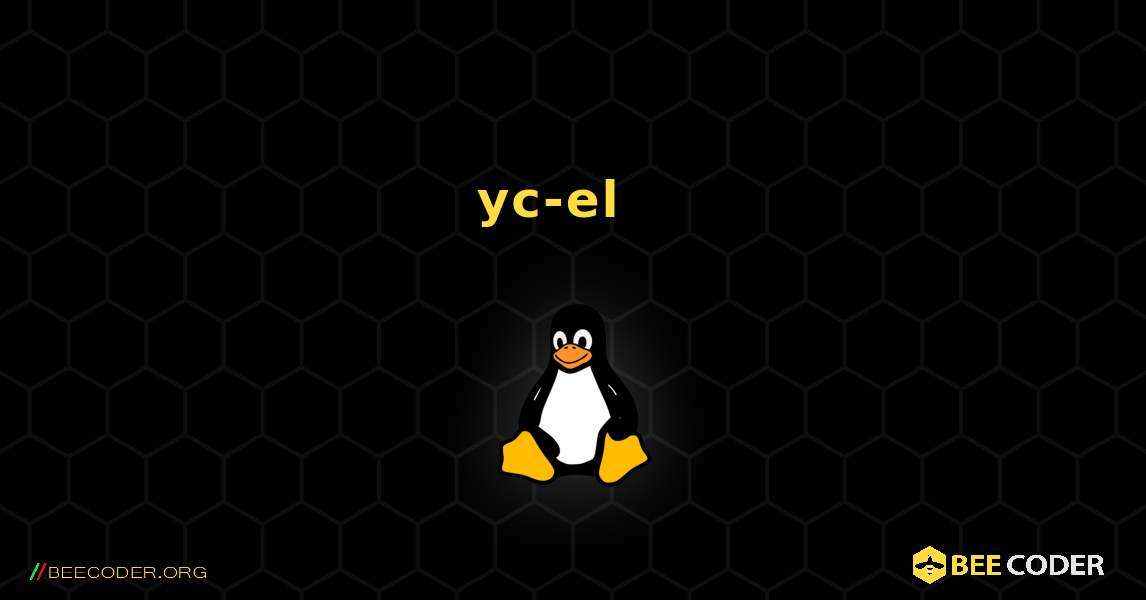 yc-el  እንዴት እንደሚጫን. Linux