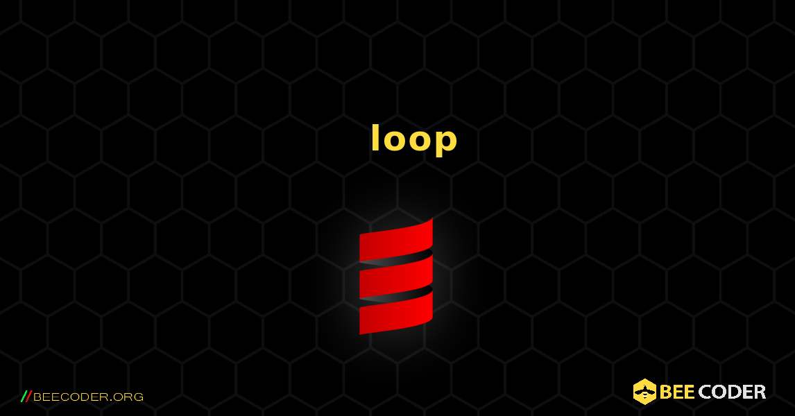 የስብስብ ዝርዝር እና የ loop ምሳሌን አሳይ. Scala