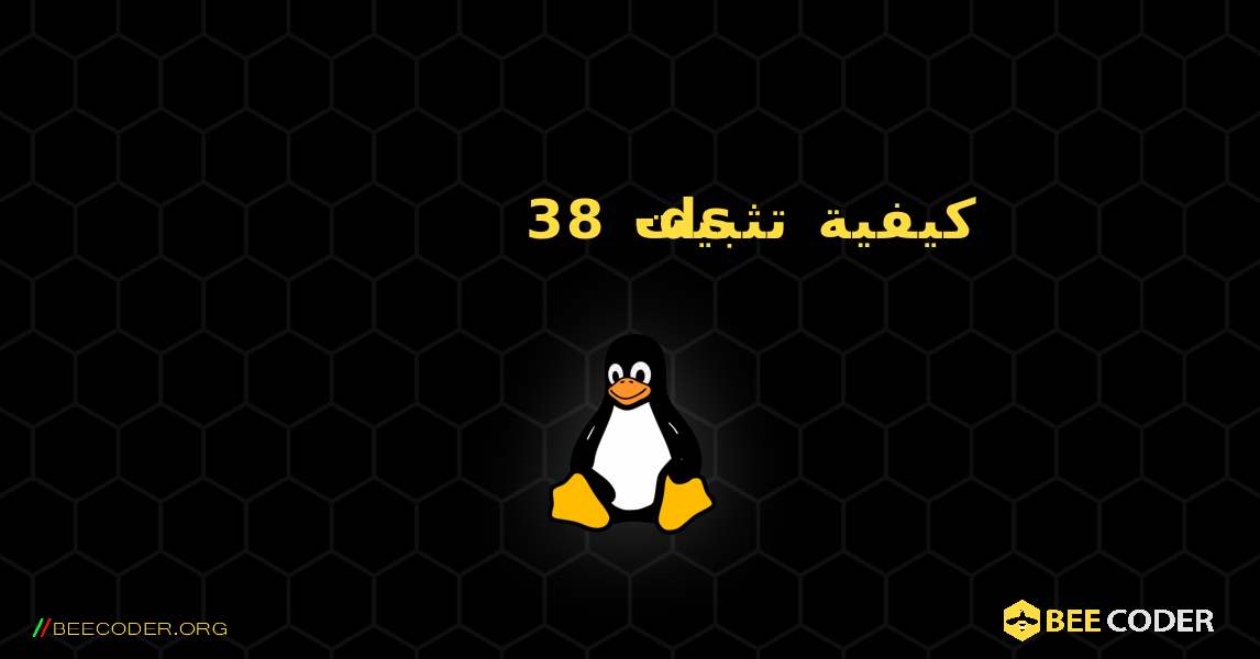 كيفية تثبيت 38-ds . Linux