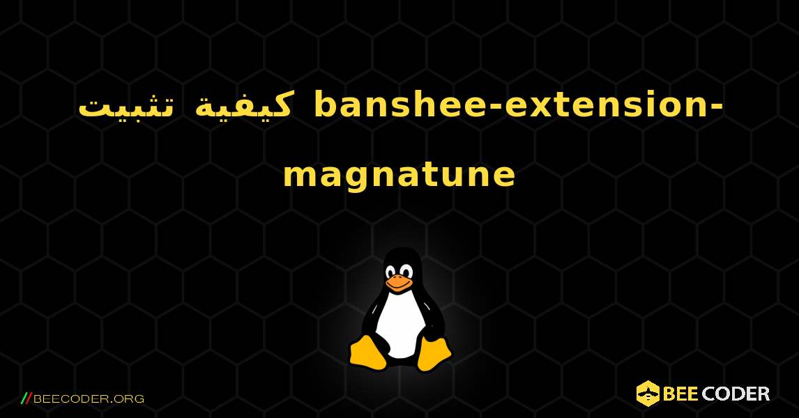 كيفية تثبيت banshee-extension-magnatune . Linux
