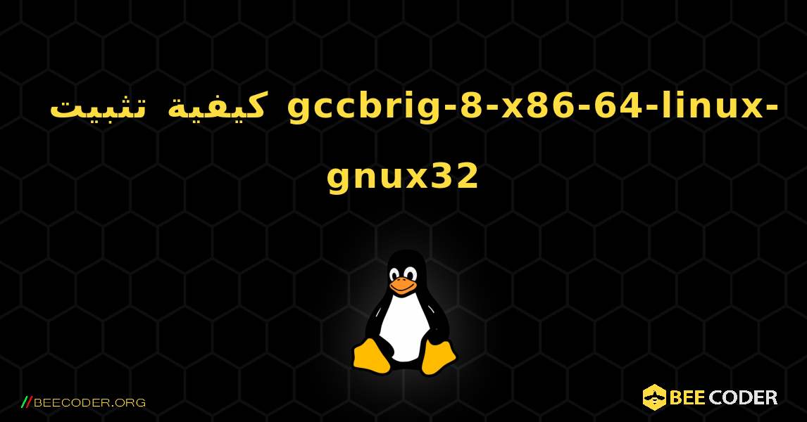 كيفية تثبيت gccbrig-8-x86-64-linux-gnux32 . Linux