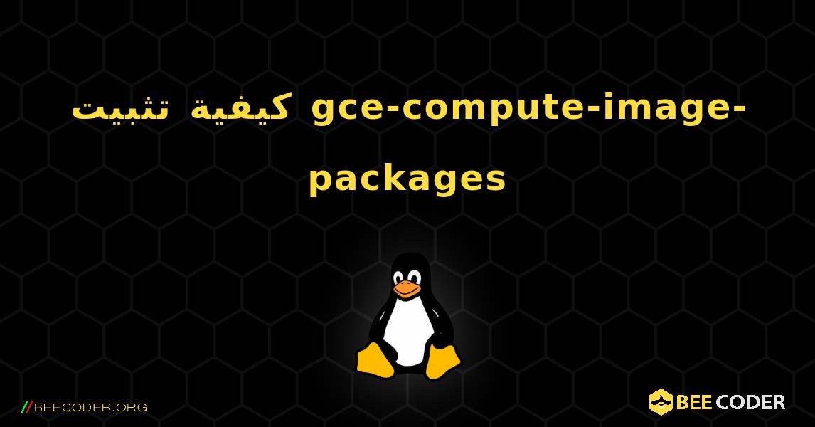 كيفية تثبيت gce-compute-image-packages . Linux