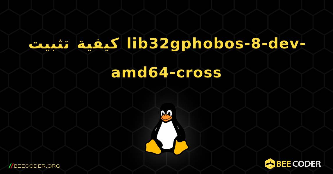 كيفية تثبيت lib32gphobos-8-dev-amd64-cross . Linux