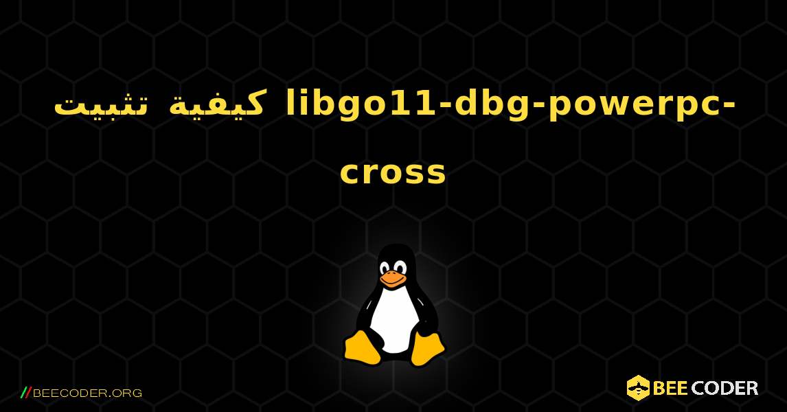 كيفية تثبيت libgo11-dbg-powerpc-cross . Linux