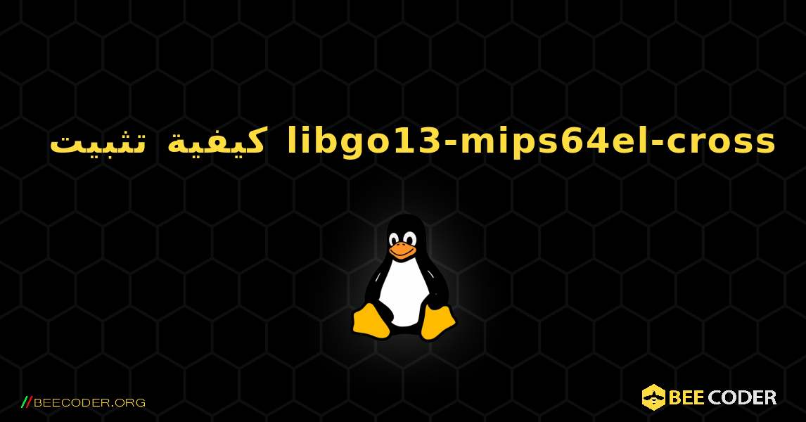 كيفية تثبيت libgo13-mips64el-cross . Linux