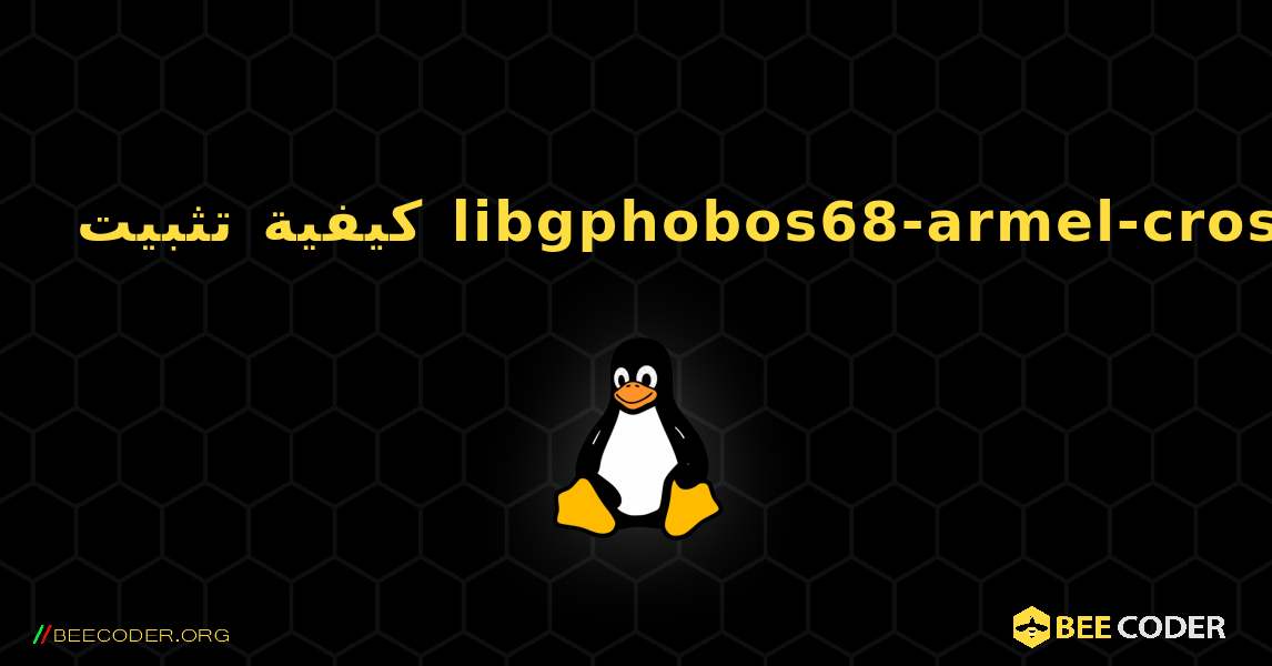 كيفية تثبيت libgphobos68-armel-cross . Linux
