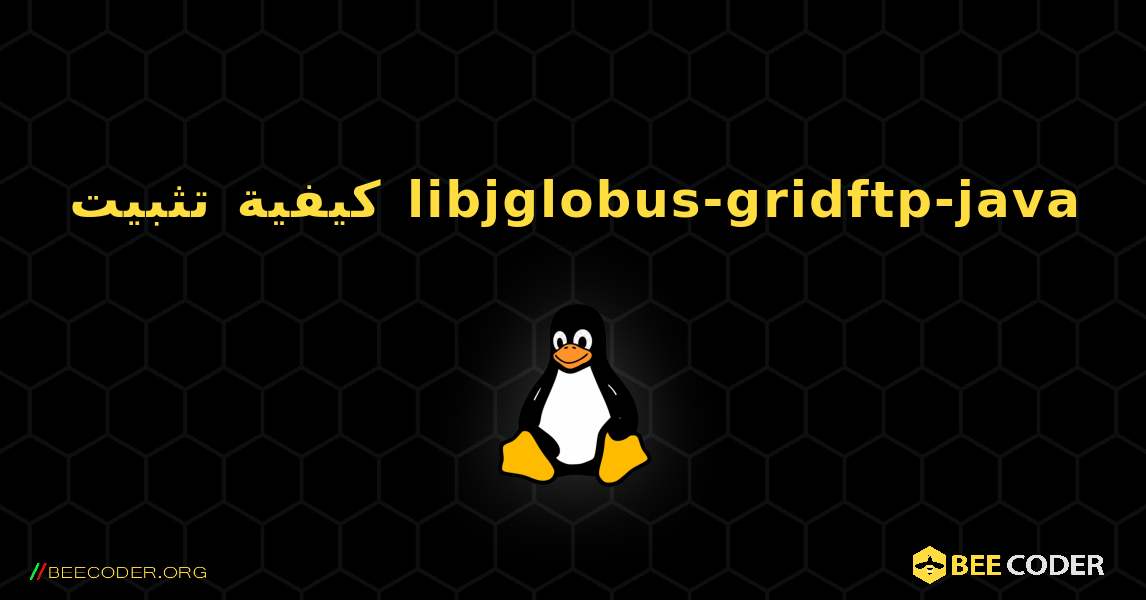 كيفية تثبيت libjglobus-gridftp-java . Linux