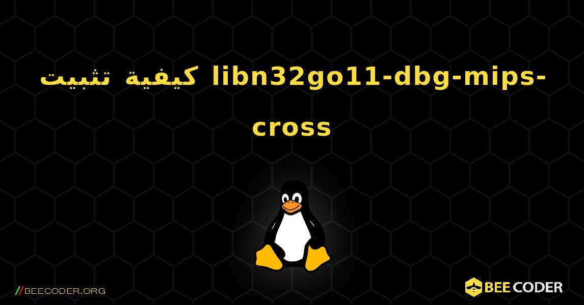 كيفية تثبيت libn32go11-dbg-mips-cross . Linux