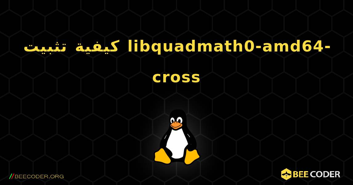 كيفية تثبيت libquadmath0-amd64-cross . Linux