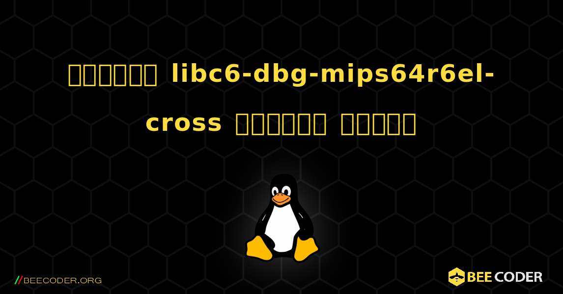কিভাবে libc6-dbg-mips64r6el-cross  ইনস্টল করবেন. Linux